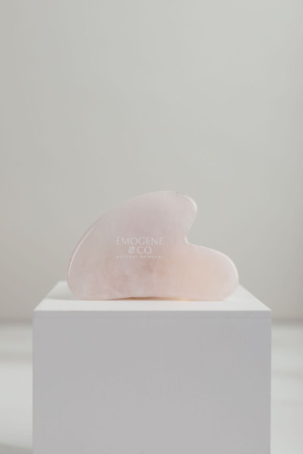 Rose Quartz Gua Sha Facial Lifting Tool