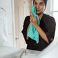 Double Cleansing Set & Microfiber Cleansing Cloth