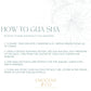 Rose Quartz Gua Sha Facial Lifting Tool