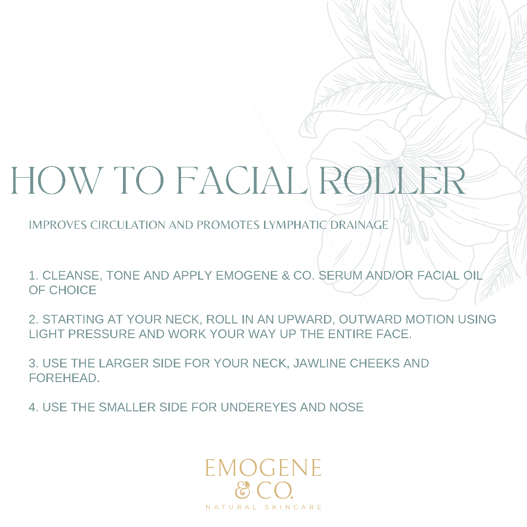 Rose Quartz Facial Roller